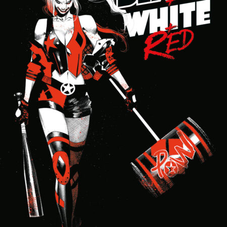 COM HARLEY QUINN: BLACK, WHITE AND RED