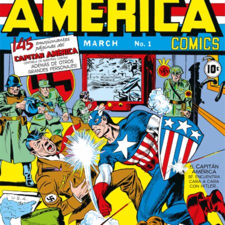 COM MARVEL FACSIMIL 13. CAPTAIN AMERICA COMICS 01
