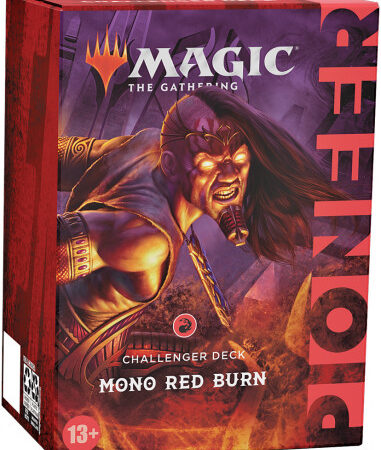 JCC MAGIC PIONEER CHALLENGER DECK 2021: MONO RED BURN - INGLES
