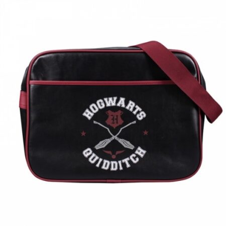 MER HARRY POTTER BOLSO HOWARTS QUIDDITCH NEGRO