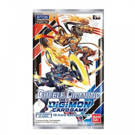 JCC DIGIMON CARD GAME: BT06 DOUBLE DIAMOND BOOSTER PACK - INGLES
