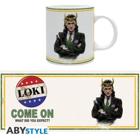 TAZ TAZA: MARVEL - MUG 320 PRESIDENT LOKI