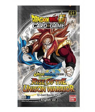 JCC DRAGON BALL CARD GAME: B10 RISE OF THE UNISON WARRIOR - BOOSTER PACK