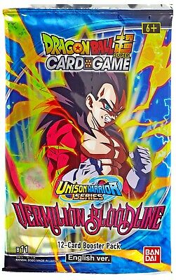 JCC DRAGON BALL CARD GAME: B11 VERMILION BLOODLINE - BOOSTER PACK