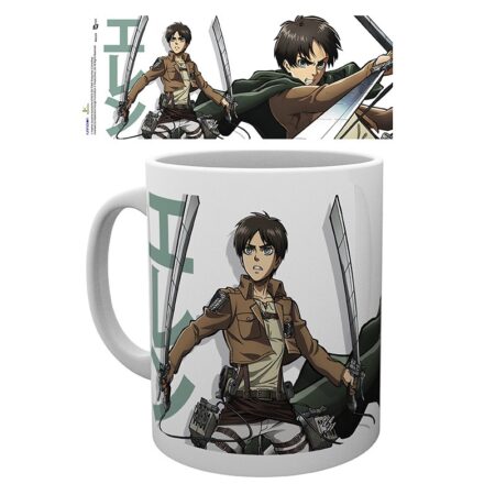 TAZ TAZA: ATAQUE A LOS TITANES - MUG 320ML EREN DUO