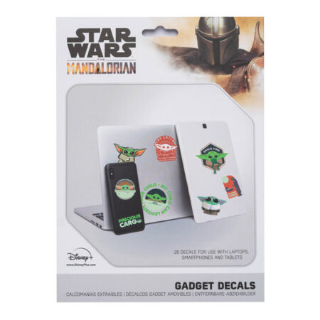 MER PEGATINAS: STAR WARS THE MANDALORIAN GADGET DECALS