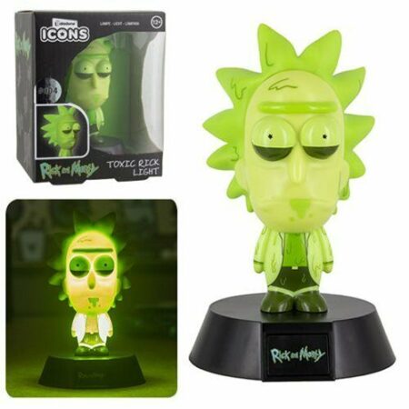 FIG FIGURA LAMPARA: RICK Y MORTY ICON TOXIC RICK