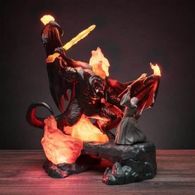 FIG FIGURA: EL SEÑOR DE LOS ANILLOS THE BALROG VS LAMPARA