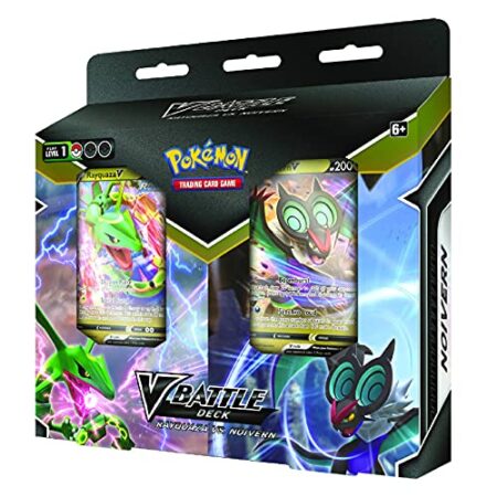 JCC POKEMON V BATTLE DECK BUNDLE - RAYQUAZA V & NOIVERN V - MAZO