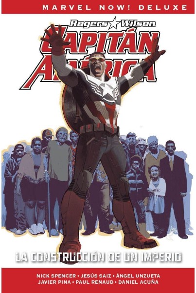 03C1518A-DA77-4BA4-9CC6-5FBDE5472BF4-15009312.jpg COM CAPITAN AMERICA DE NICK SPENCER 03. LA CONSTRUCCION DE UN IMPERIO (MARVEL NOW! DELUXE)