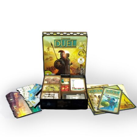 ACC WOM INSERTO: 7 WONDERS DUEL (BASE + EXPANSION AGORA + EXPANSION PANTHEON) (DESARMADO)