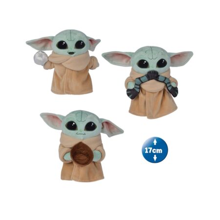 MER PELUCHE: STAR WARS THE CHILD BABY YODA 17 CM