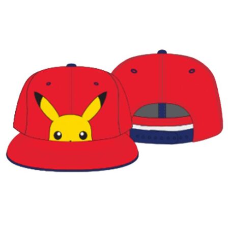 MER GORRA: POKEMON PIKACHU RED KIDS