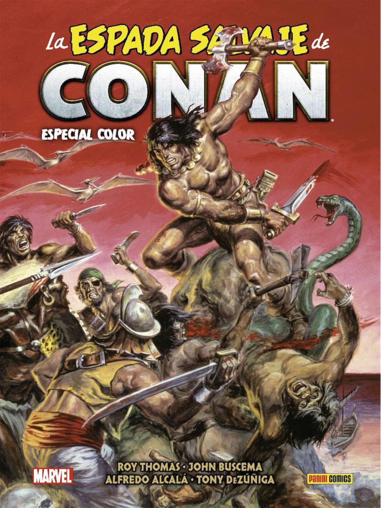 03C1518A-DA77-4BA4-9CC6-5FBDE5472BF4-15009600.jpg COM BIBLIOTECA CONAN. LA ESPADA SALVAJE DE CONAN - ESPECIAL COLOR. MARVEL COMICS SUPER SPECIAL