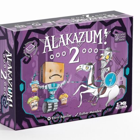 JGM ALAKAZUM 2 EXPANSION + CARTA PROMO + MINIATURA FALLERA CALAVERA