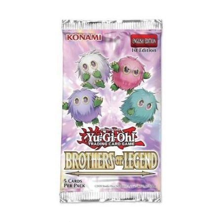 JCC YU-GI-OH! BROTHERS OF LEGEND: BOOSTER PACK - INGLES