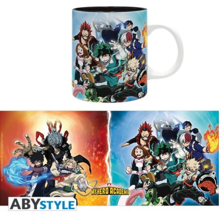 TAZ TAZA: MY HERO ACADEMIA 320ML HEROES Y VILLANOS
