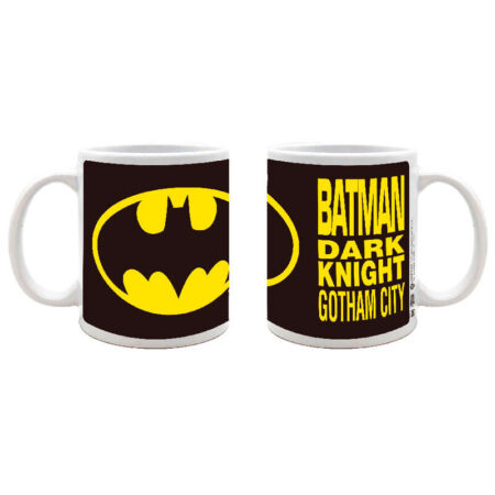 MER TAZA: DC COMICS BARMAN LOGO ORIGINAL DARK NIGHT