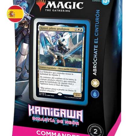 JCC MAGIC KAMIGAWA DINASTIA DE NEON: MAZO COMMANDER - ABROCHATE EL CINTURON