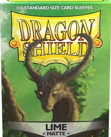 ACC FUNDAS DRAGON SHIELD LIME LIAMA 100UND