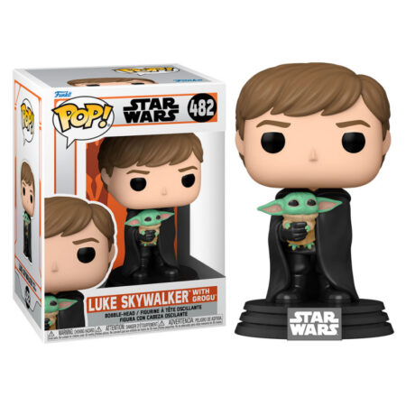FIG FUNKO POP! STAR WARS: MANDALORIAN LUKE WITH CHILD 482