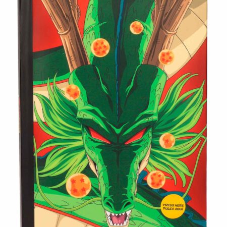 MER LIBRETA CON LUZ SHENRON DRAGON BALL Z
