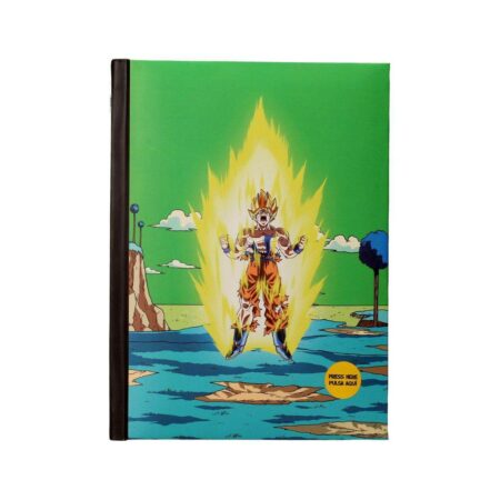 MER LIBRETA CON LUZ NAMEK BATALLA FINAL DRAGON BALL Z