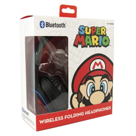 MER AURICULARES: SUPER MARIO PLEGABLES CON LICENCIA OFICIAL NINTENDO INALAMBRICOS