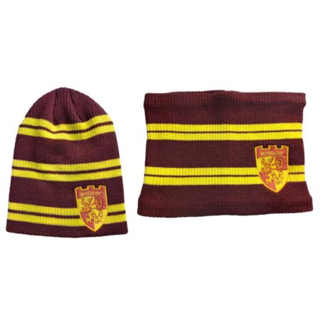 MER HARRY POTTER: GORRO LANA + BRAGA GRYFFINDOR