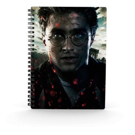 MER LIBRETA: HARRY POTTER EFECTO 3D CARA HARRY POTTER