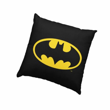 MER COJIN: DC COMICS BATMAN SIMBOLO COJIN CUADRADO ENVASADO AL VACIO
