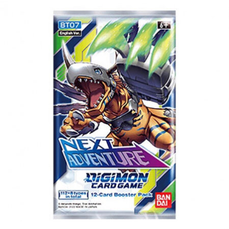 JCC DIGIMON CARD GAME: BT07 NEXT ADVENTURE BOOSTER PACK - INGLES