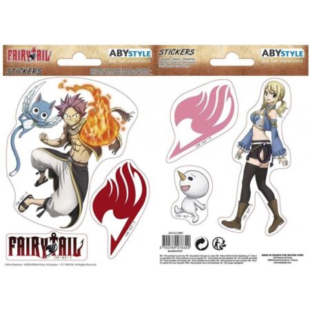 MER PEGATINAS: FAIRY TAIL NATSU & LUCY