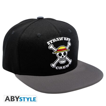 MER GORRA: ONE PIECE LOGO CALAVERA NEGRA