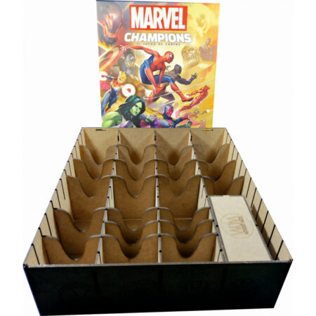 ACC WOM INSERTO: CAJA COMPATIBLE CON MARVEL CHAMPIONS (BASE + EXPANSIONES)