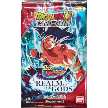 JCC DRAGON BALL CARD GAMES: REALM OF THE GODS - BOOSTER PACK - INGLES