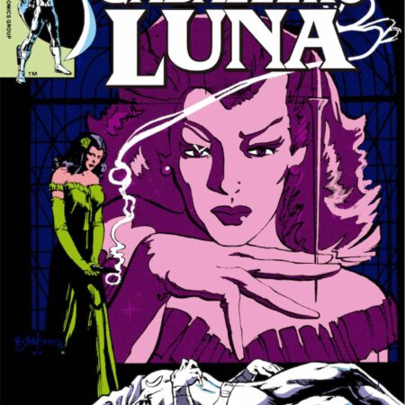 COM BIBLIOTECA CABALLERO LUNA 04. VIDRIERA ESCARLATA