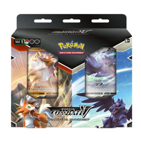 JCC POKEMON ASTROS BRILLANTES: MAZO LYCANROC Y CORVIKNIGHT - ESPAÑOL