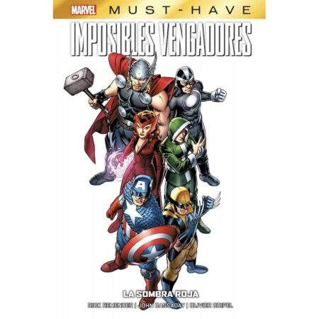 COM MARVEL MUST-HAVE. IMPOSIBLES VENGADORES: LA SOMBRA ROJA