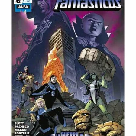 COM LOS 4 FANTASTICOS 42 LA GUERRA DE CUENTAS ALFA