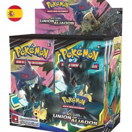 JCC POKEMON UNION DE ALIADOS: CAJA SOBRES (36) (ESPAÑOL)