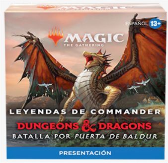 JCC MAGIC LEYENDAS DE COMMANDER: BATALLA POR PUERTA DE BALDUR: KIT PRESENTACION