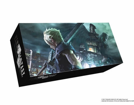 ACC DECK BOX ALAMCENADOR CARTAS FINAL FANTASY TCG REMAKE FF VII