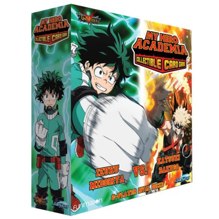 JCC MY HERO ACADEMIA CARD GAME: IZUKU MIDORIYA VS KATSUKI BAKUGO 2PL. RIVAL DECK - INGLES