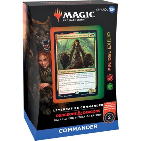 JCC MAGIC LEYENDAS DE COMMANDER: MAZO COMMANDER - FIN DE EXILIO