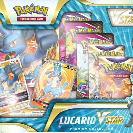 JCC POKEMON COLLECTION PREMIUM LUCARIO VSTAR - INGLES