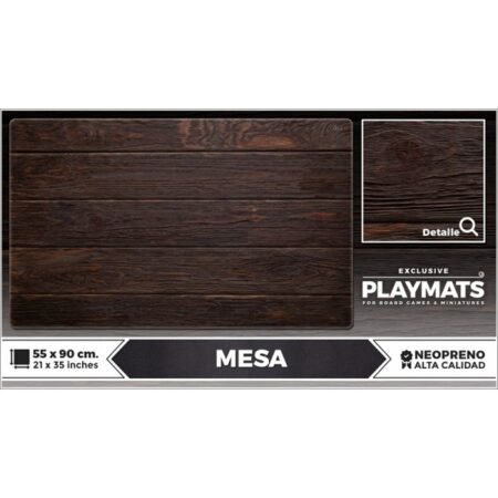 ACC TAPETE DRACO IDEAS: MESA MADERA 55X90CM