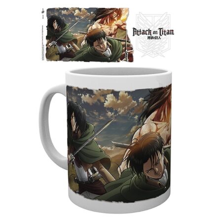 MER TAZA: ATAQUE A LOS TITANES MUG SCOUTS