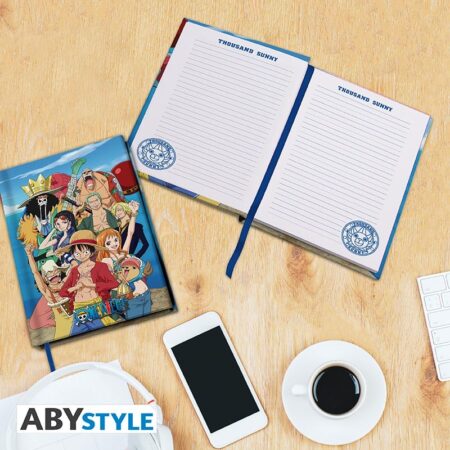 MER LIBRETA: ONE PIECE A5 STRAW HAT CREW