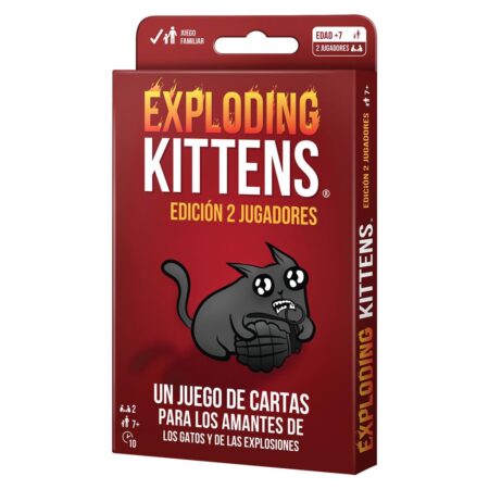 JGM EXPLODING KITTENS: EDICION 2 JUGADORES